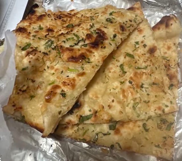 47. Garlic Cilantro naan.
